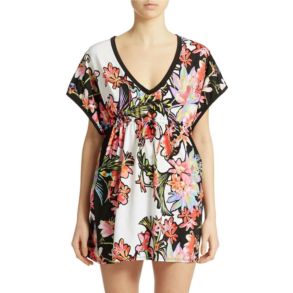 Nanette Lepore Havana Tropical Tunic Swim Cover Up